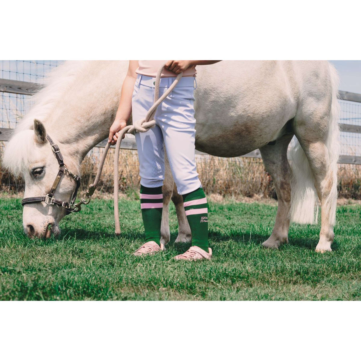 Kentucky Rijbroek Miami City Knee Grip Girls Lichtpaars