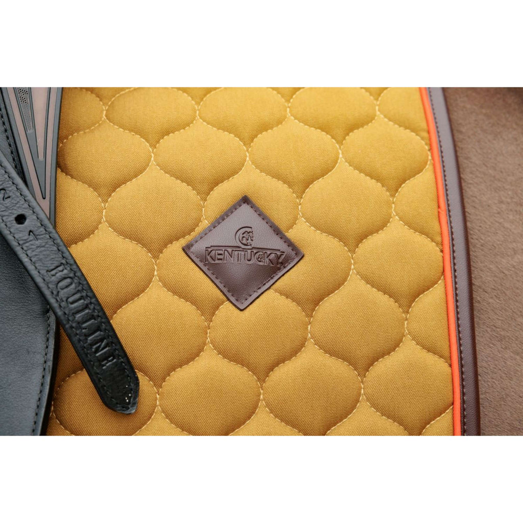 Kentucky Zadeldekje Onion Quilt Leather Neon Dressuur Kaki
