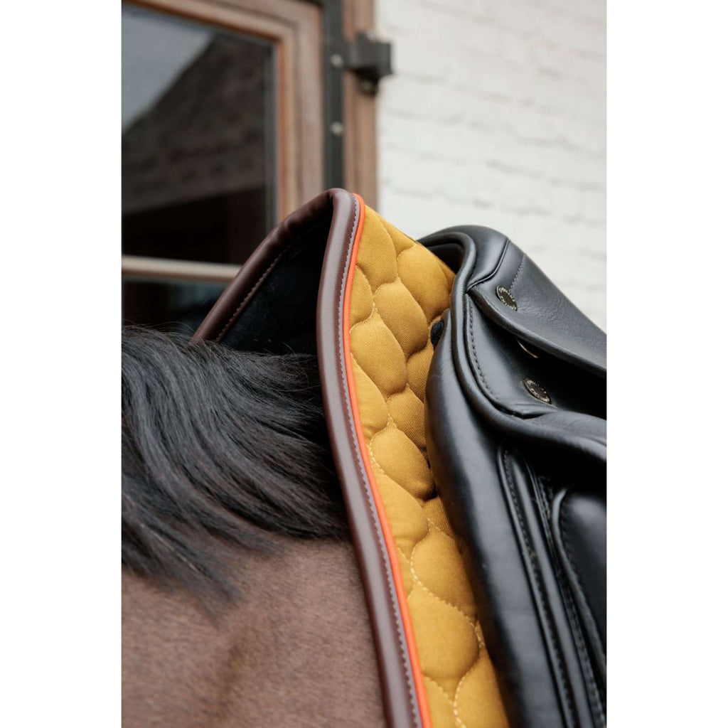 Kentucky Zadeldekje Onion Quilt Leather Neon Dressuur Kaki