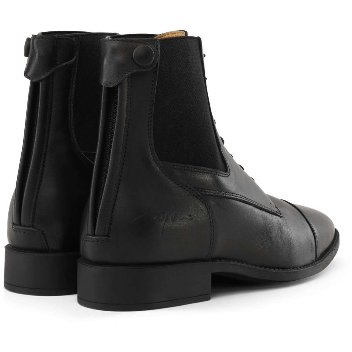 Dyon Jodhpurs Front laces Zwart