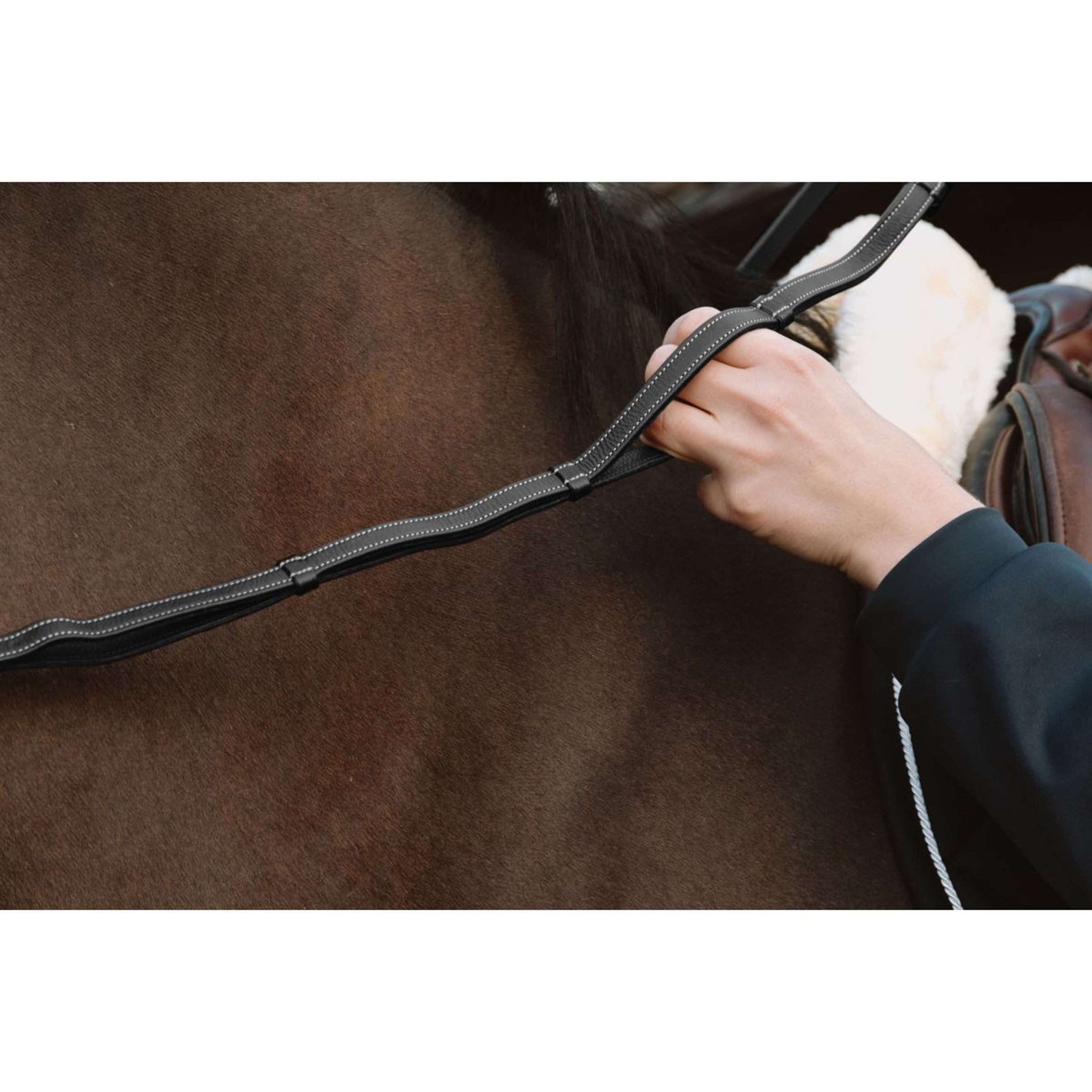 Dyon Teugels Leather Working Collection 1/2 met Handgrepen Zwart Dyon Teugels Leather Working Collection 1/2 met Handgrepen Zwart