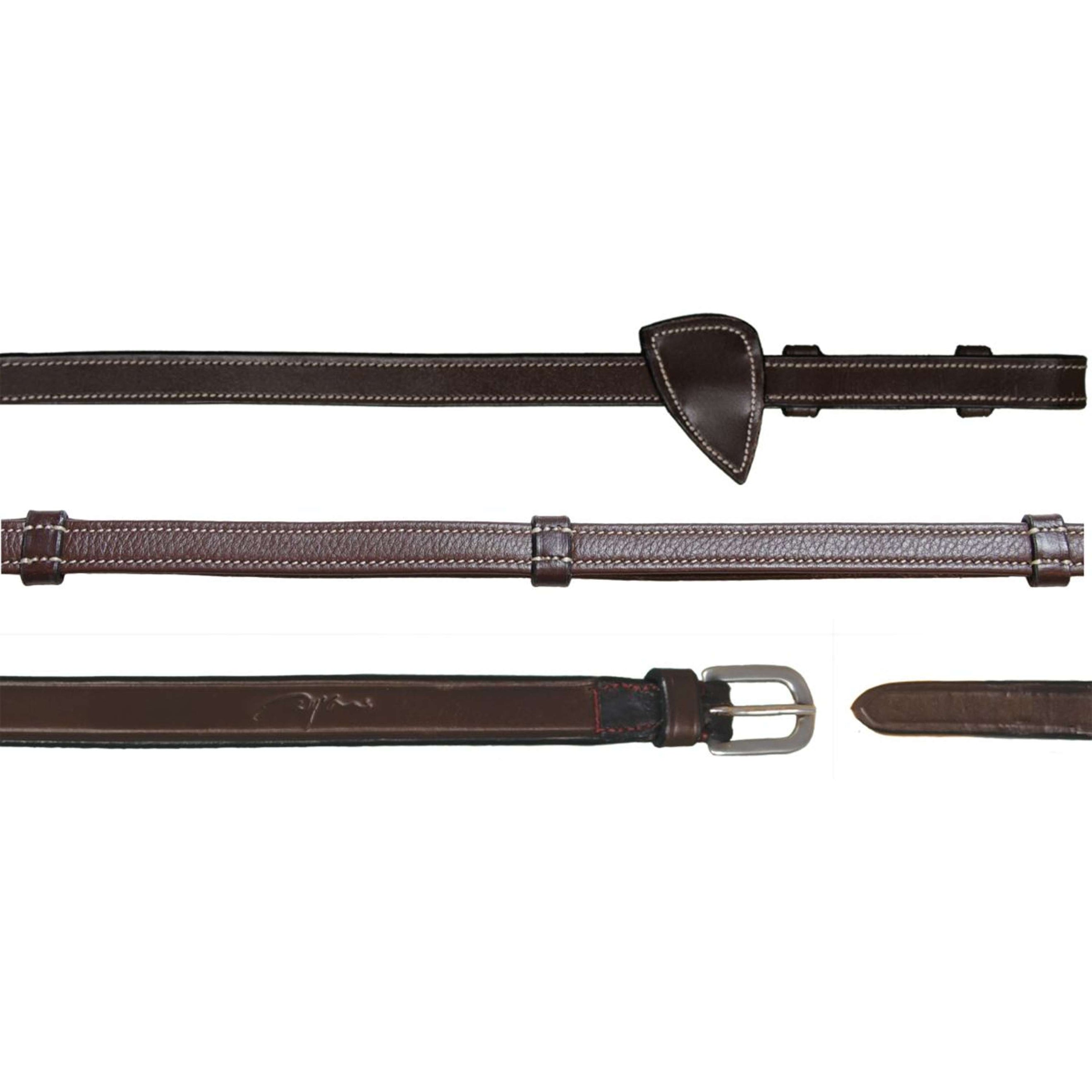 Dyon Teugels Leather Working Collection 1/2 met Handgrepen Bruin