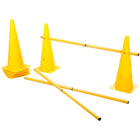 Kerbl Agility Pylon Set 3 Opstakels Rood/Geel