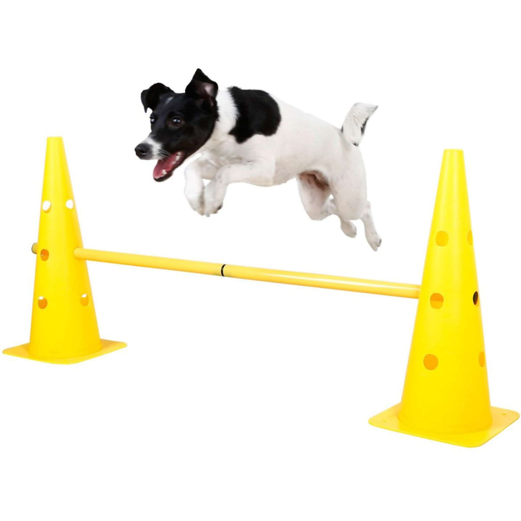 Kerbl Agility Pylon Set 3 Opstakels Rood/Geel
