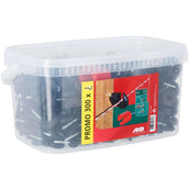 Ako Ringisolator Kompakt 300 Stuks Zwart