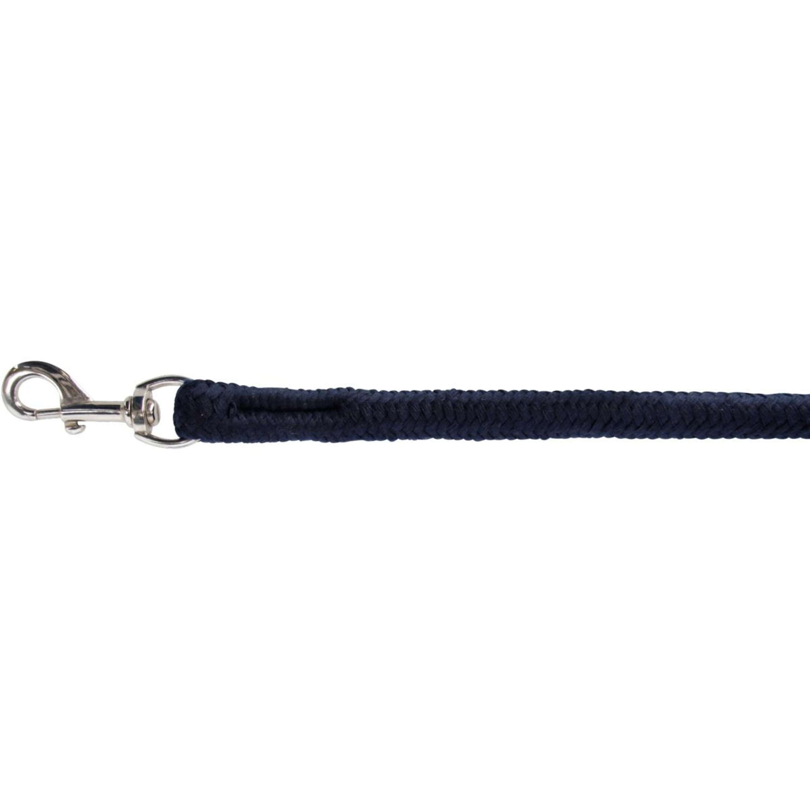 Kerbl Touw Katoen met Musketonhaak Blauw Kerbl Touw Katoen met Musketonhaak Blauw