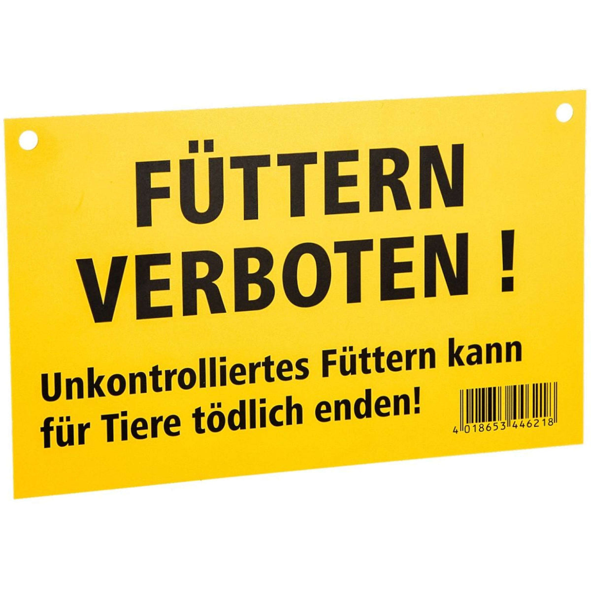 Kerbl Waarschuwingsbord Voederen Verboden