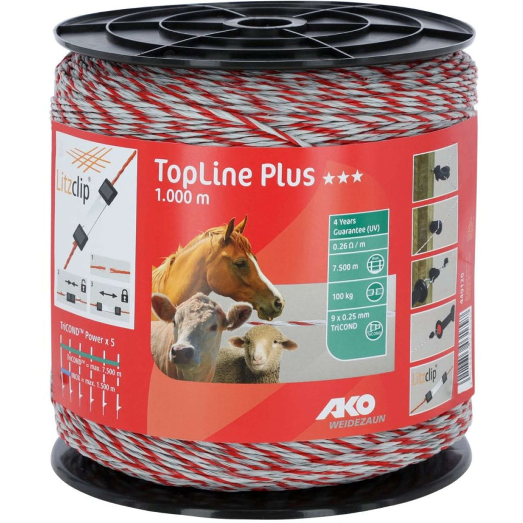 Ako Topline Plus Draad Wit/Rood