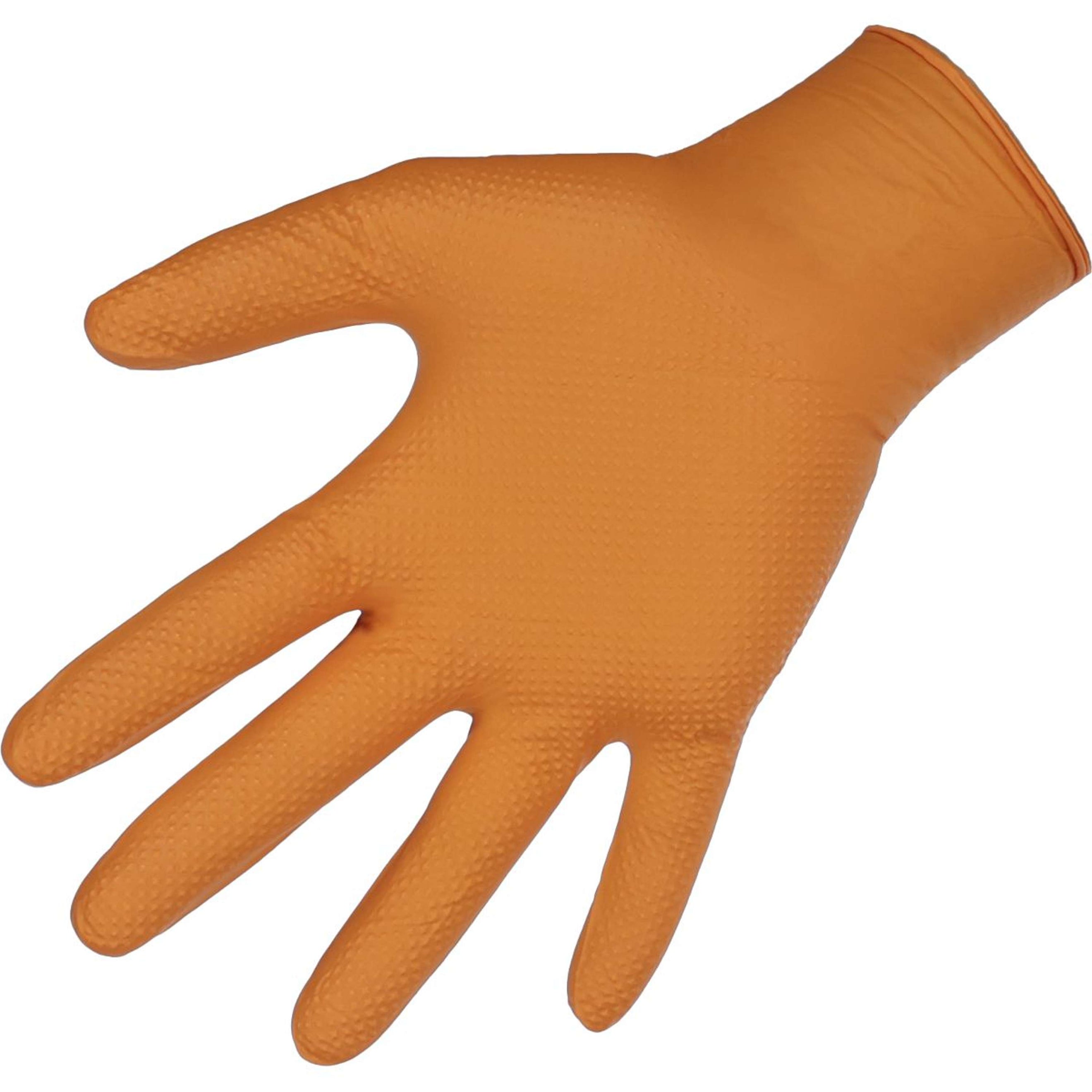 Kerbl Wegwerphandschoen Nitril X-Grip 50 stuks Oranje Kerbl Wegwerphandschoen Nitril X-Grip 50 stuks Oranje