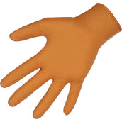 Kerbl Wegwerphandschoen Nitril X-Grip 50 stuks Oranje