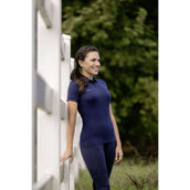 Covalliero Poloshirt Dames Navy