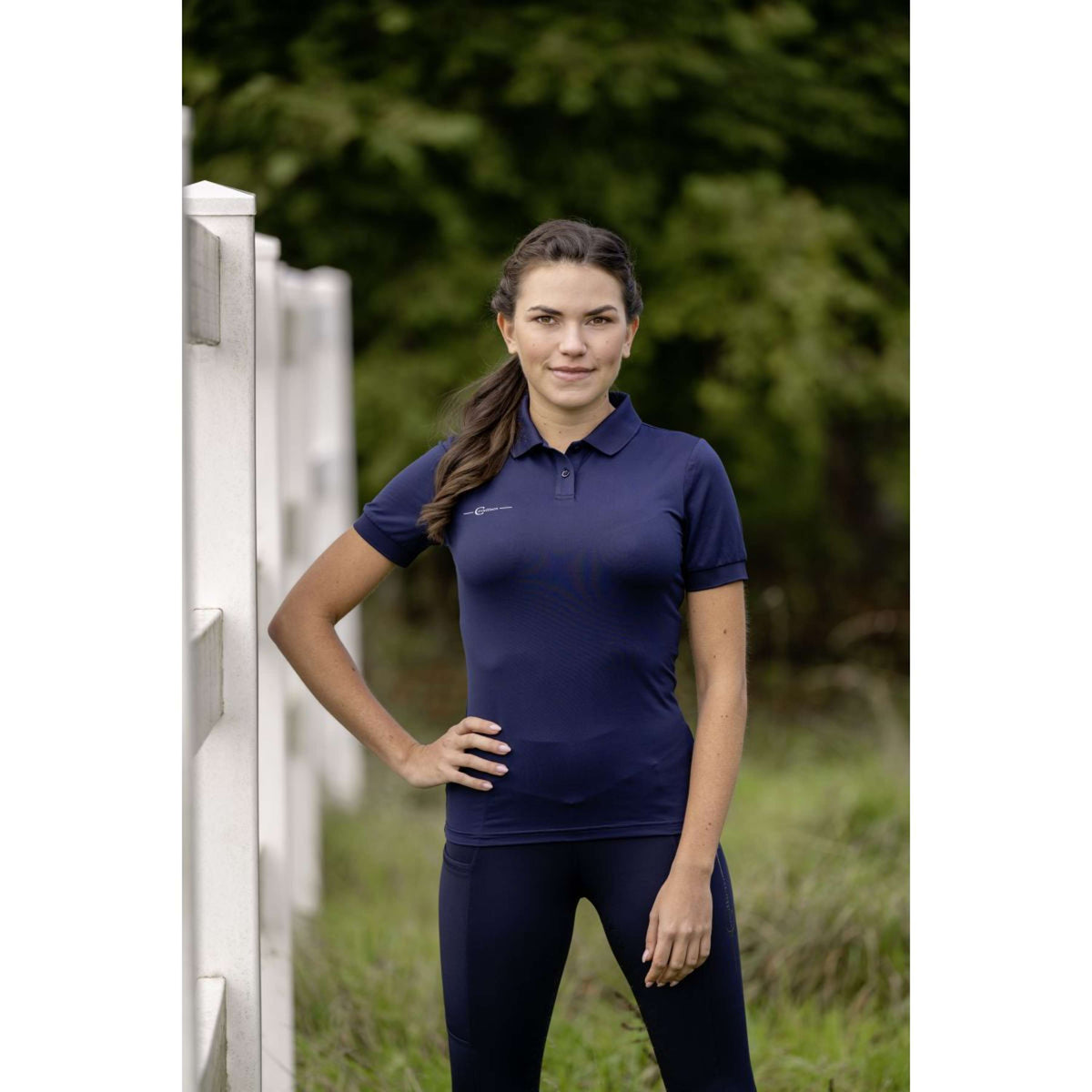 Covalliero Poloshirt Dames Navy