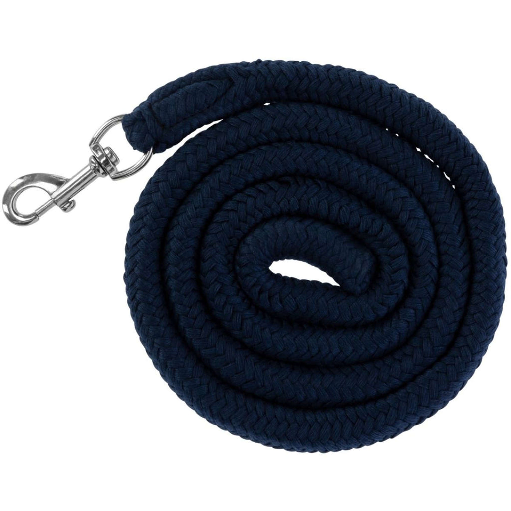 Kerbl Touw Katoen met Musketonhaak Blauw