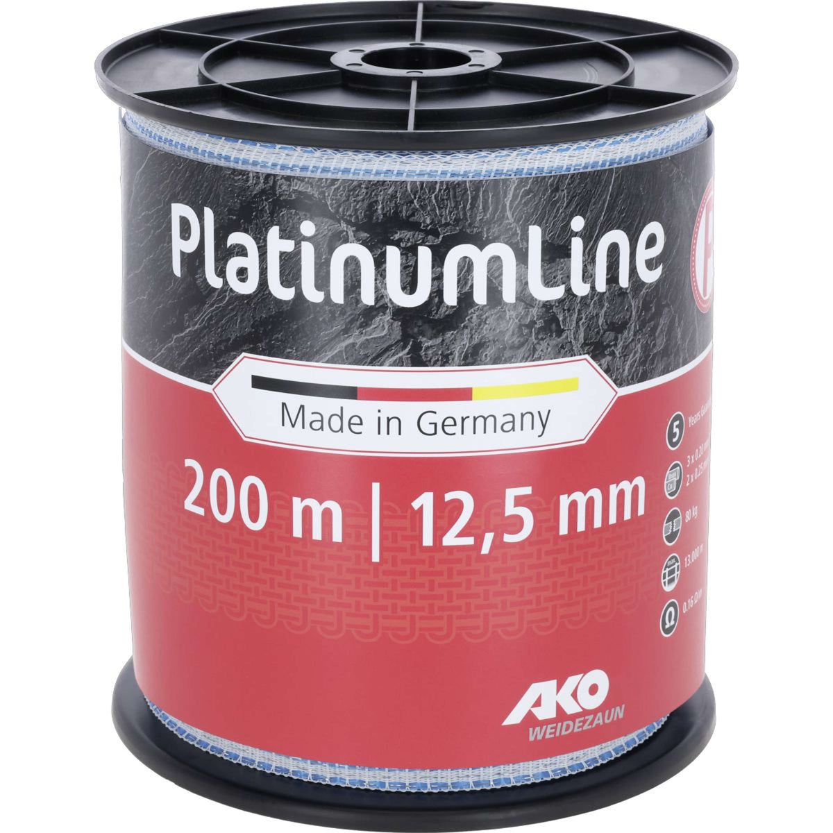 Ako Lint PlatinumLine 200m Wit/Blauw