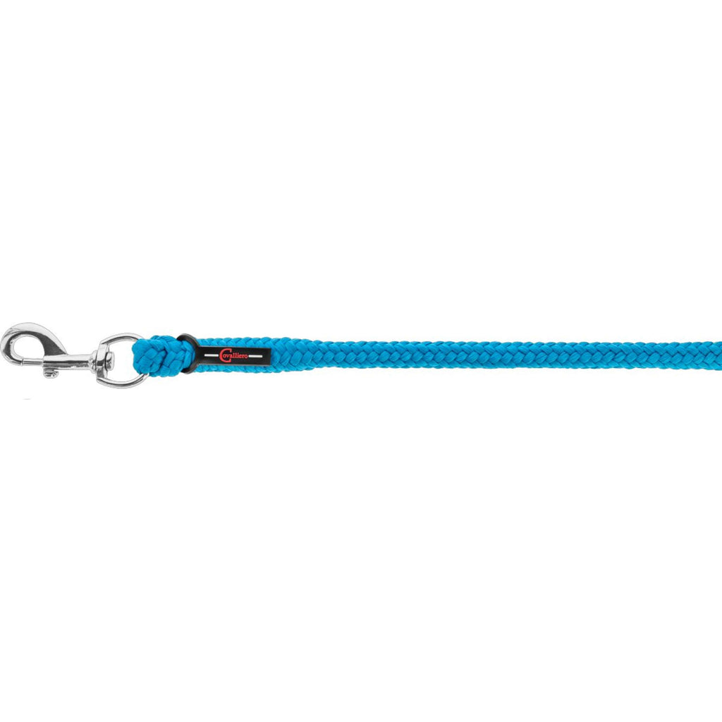 Covalliero Halstertouw Hippo met Musketonhaak Blauw