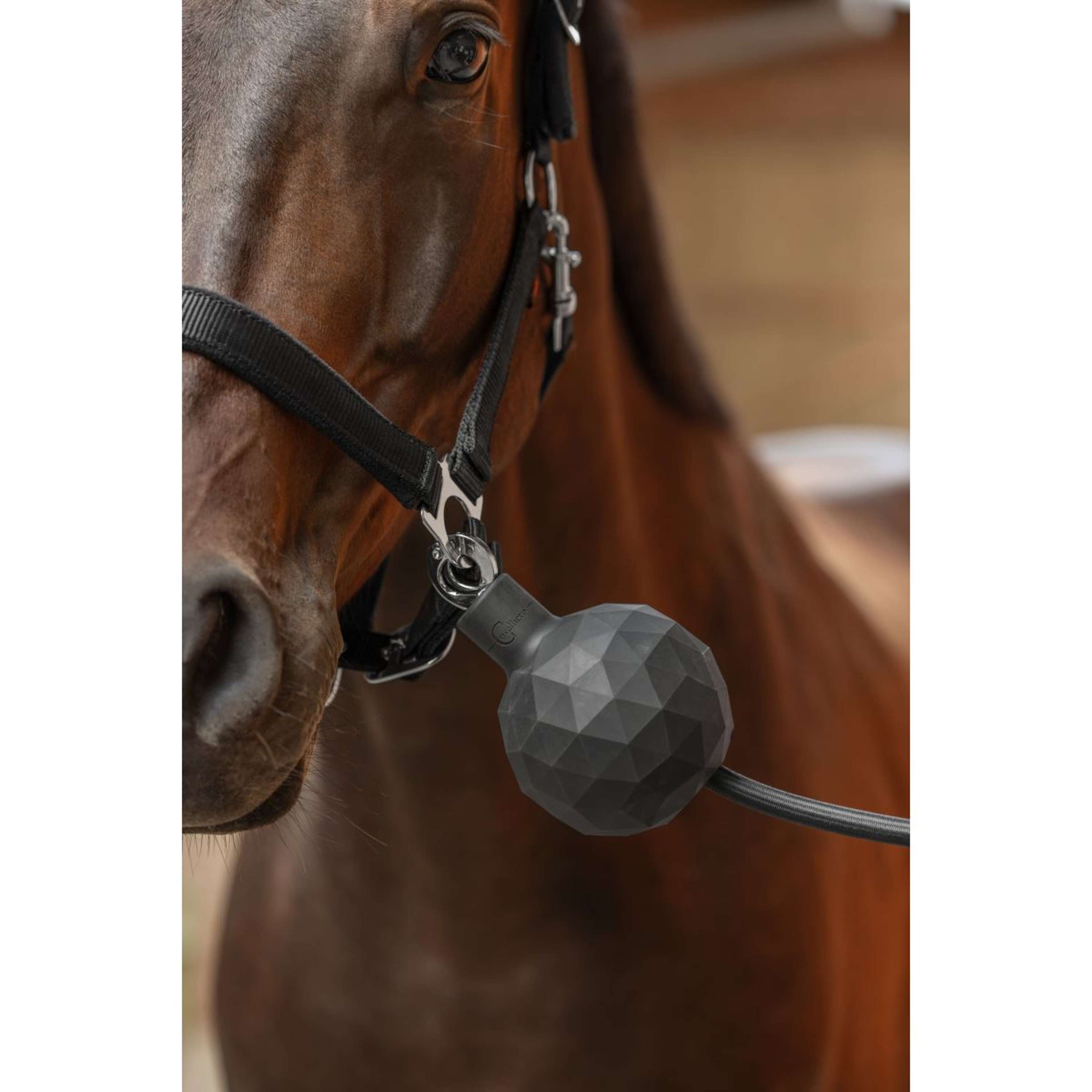 Covalliero Beschermingsbal Rubber Grijs