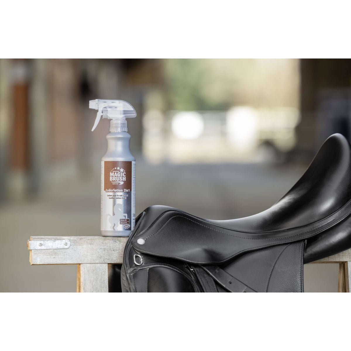 Magic Brush Lederlotion 2-in-1