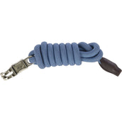 Covalliero Halstertouw SS26 met Paniekhaak Smoked Blue