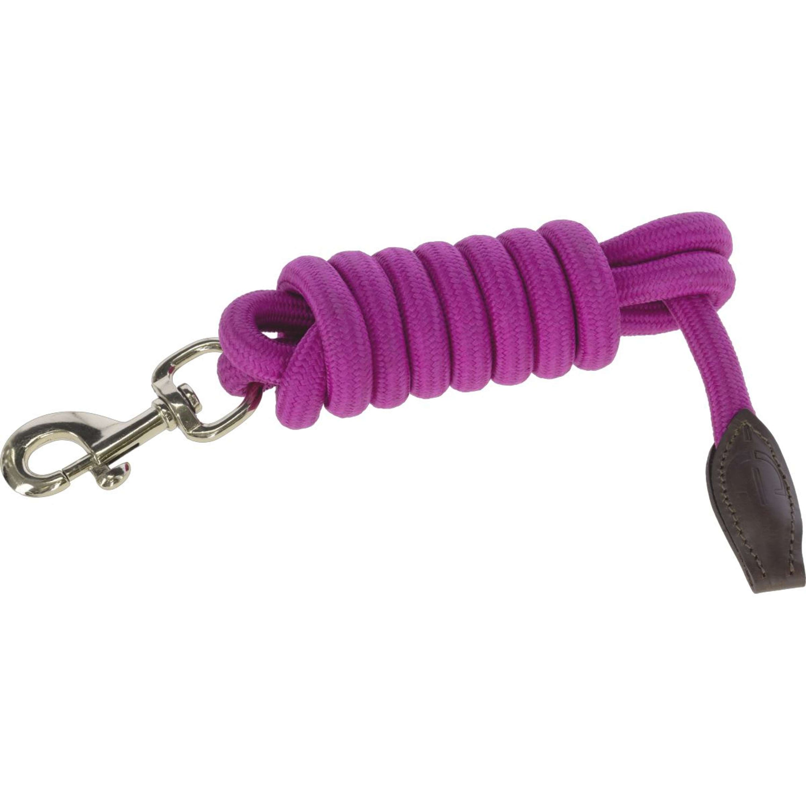 Covalliero Halstertouw SS26 met Musketonhaak Light Berry