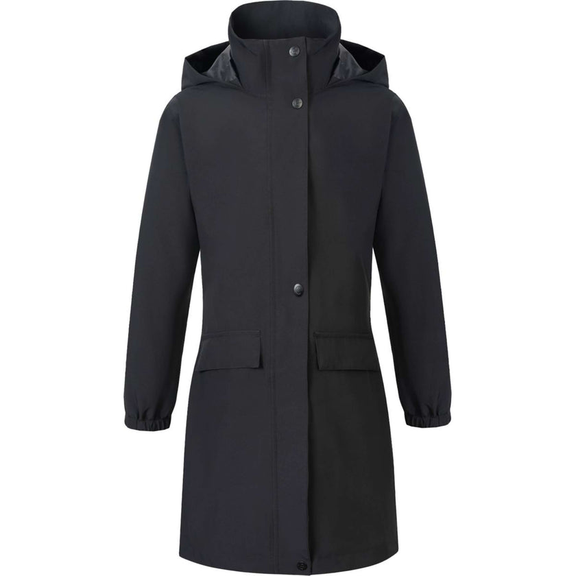 Covalliero Lange Regenjas SS26 Kinderen Zwart Covalliero Lange Regenjas SS26 Kinderen Zwart