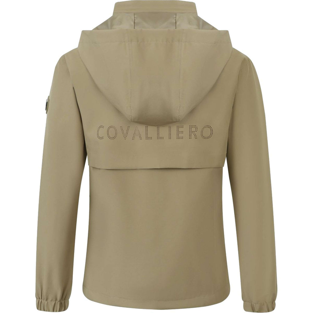 Covalliero Regenjas SS26 Kinderen Walnoot
