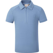 Covalliero Polo SS26 Kinderen Smoked Blue