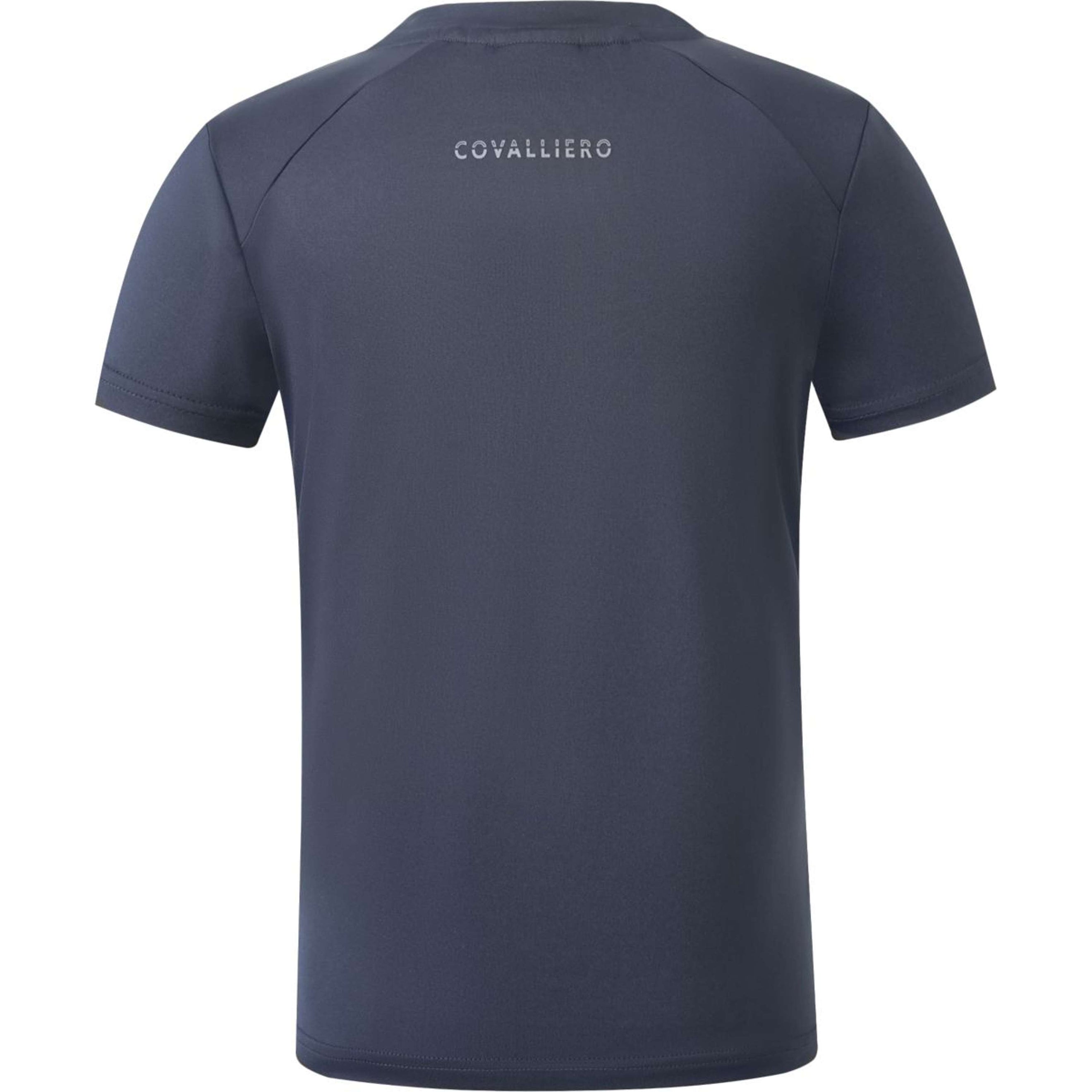 Covalliero T-Shirt SS26 Kinderen Donker Navy Covalliero T-Shirt SS26 Kinderen Donker Navy