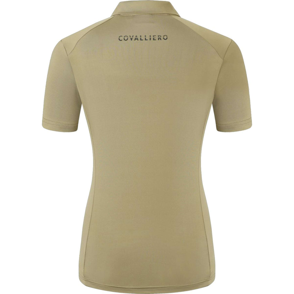 Covalliero Polo SS26 Dames Walnoot