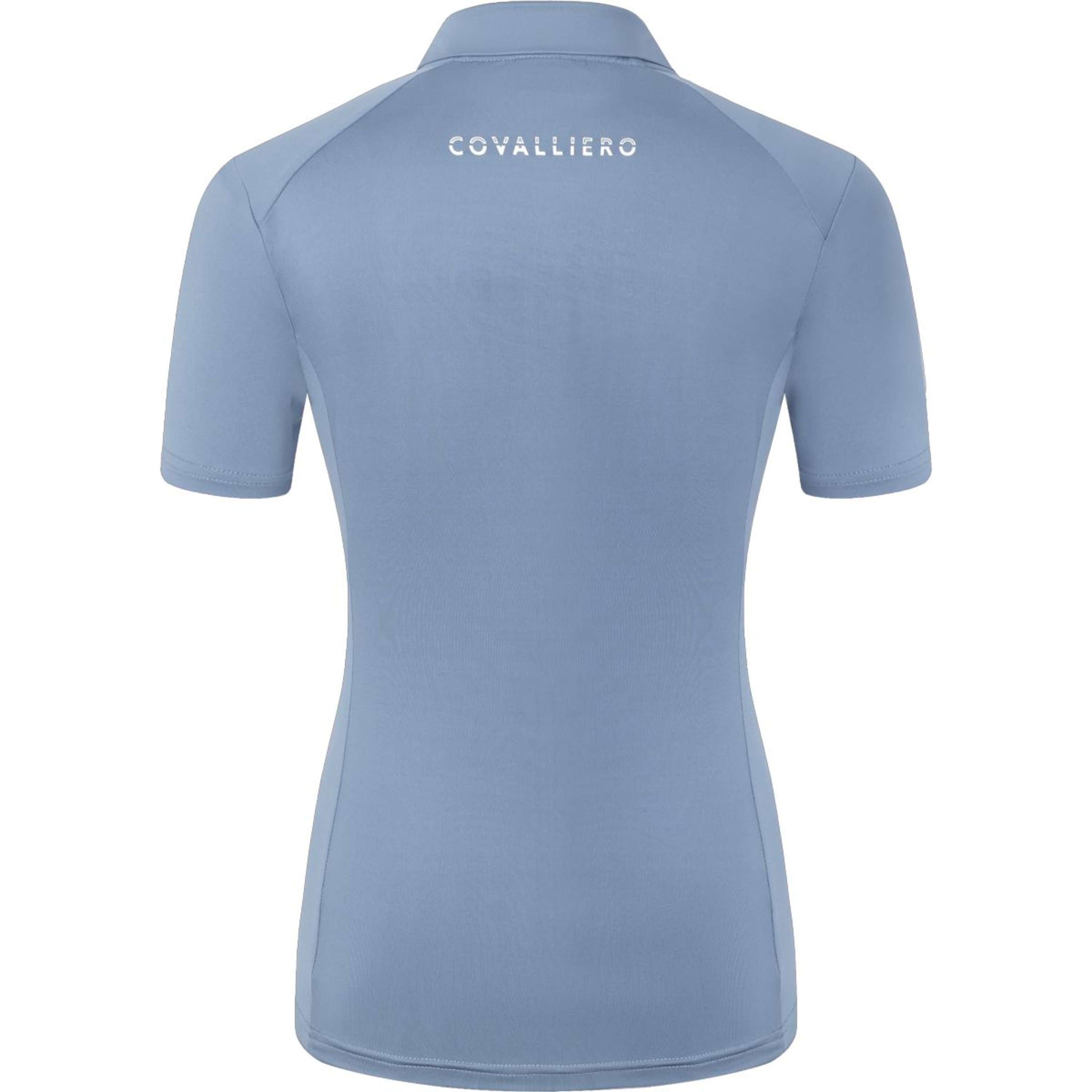 Covalliero Polo SS26 Dames Smoked Blue Covalliero Polo SS26 Dames Smoked Blue