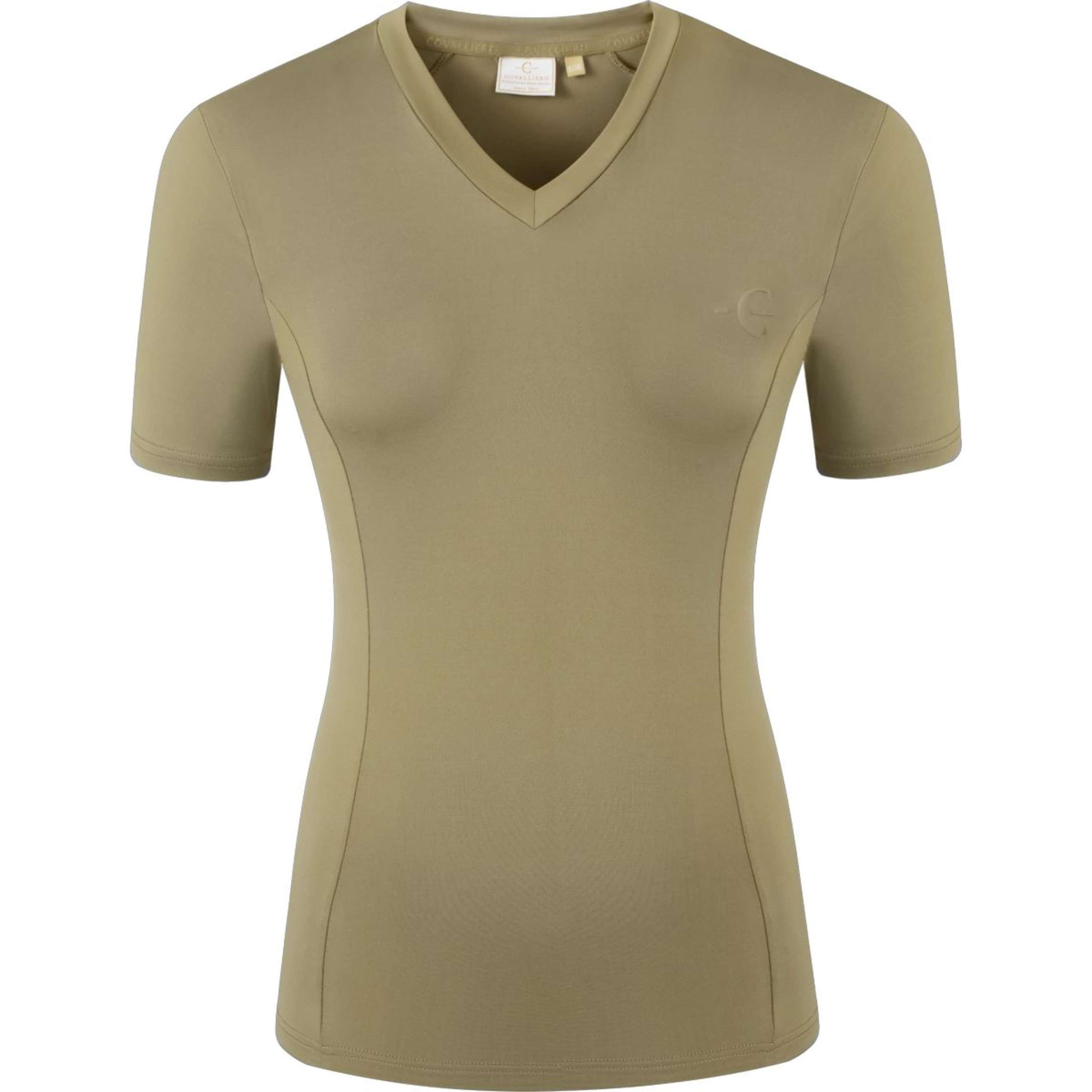 Covalliero T-Shirt SS26 Dames Walnoot