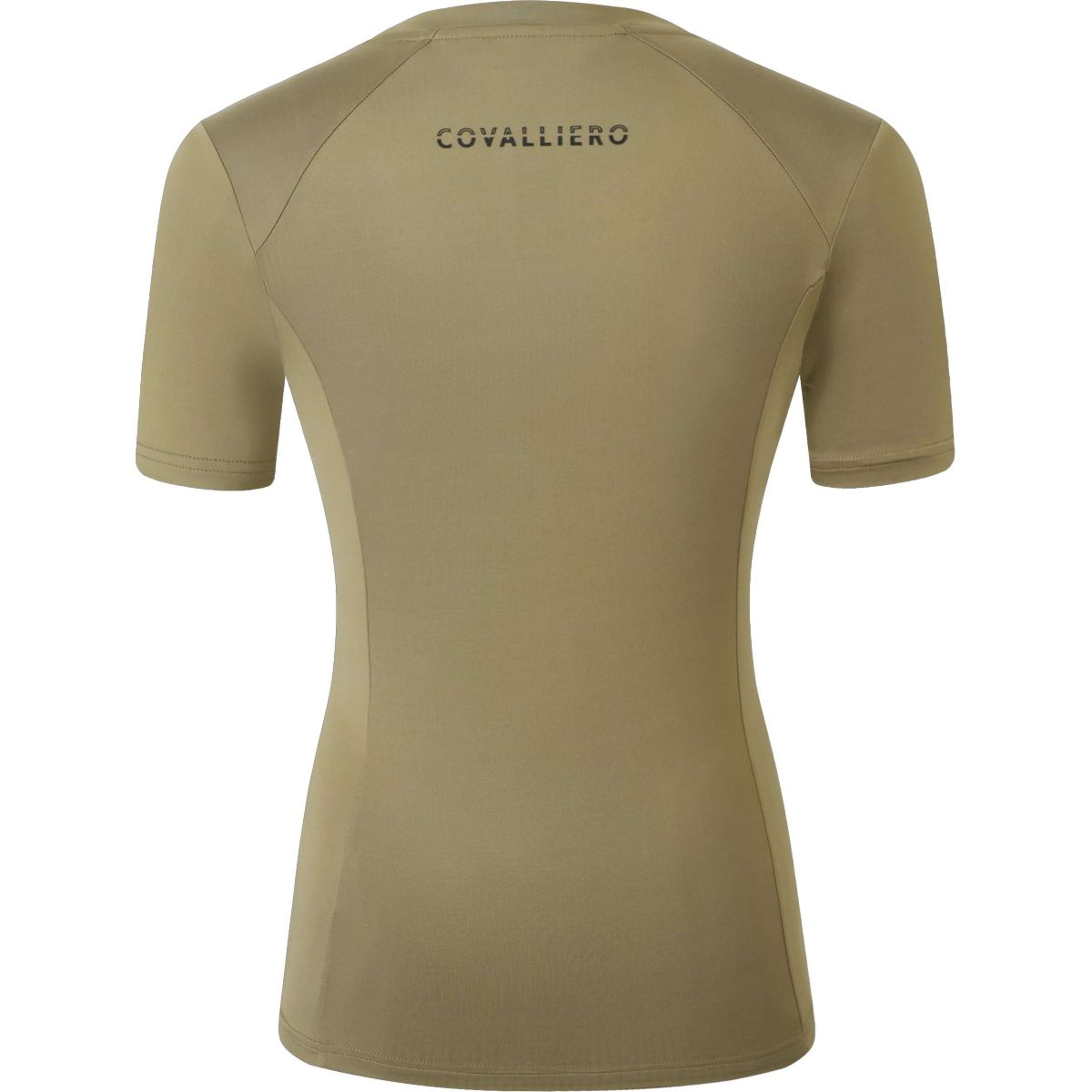 Covalliero T-Shirt SS26 Dames Walnoot