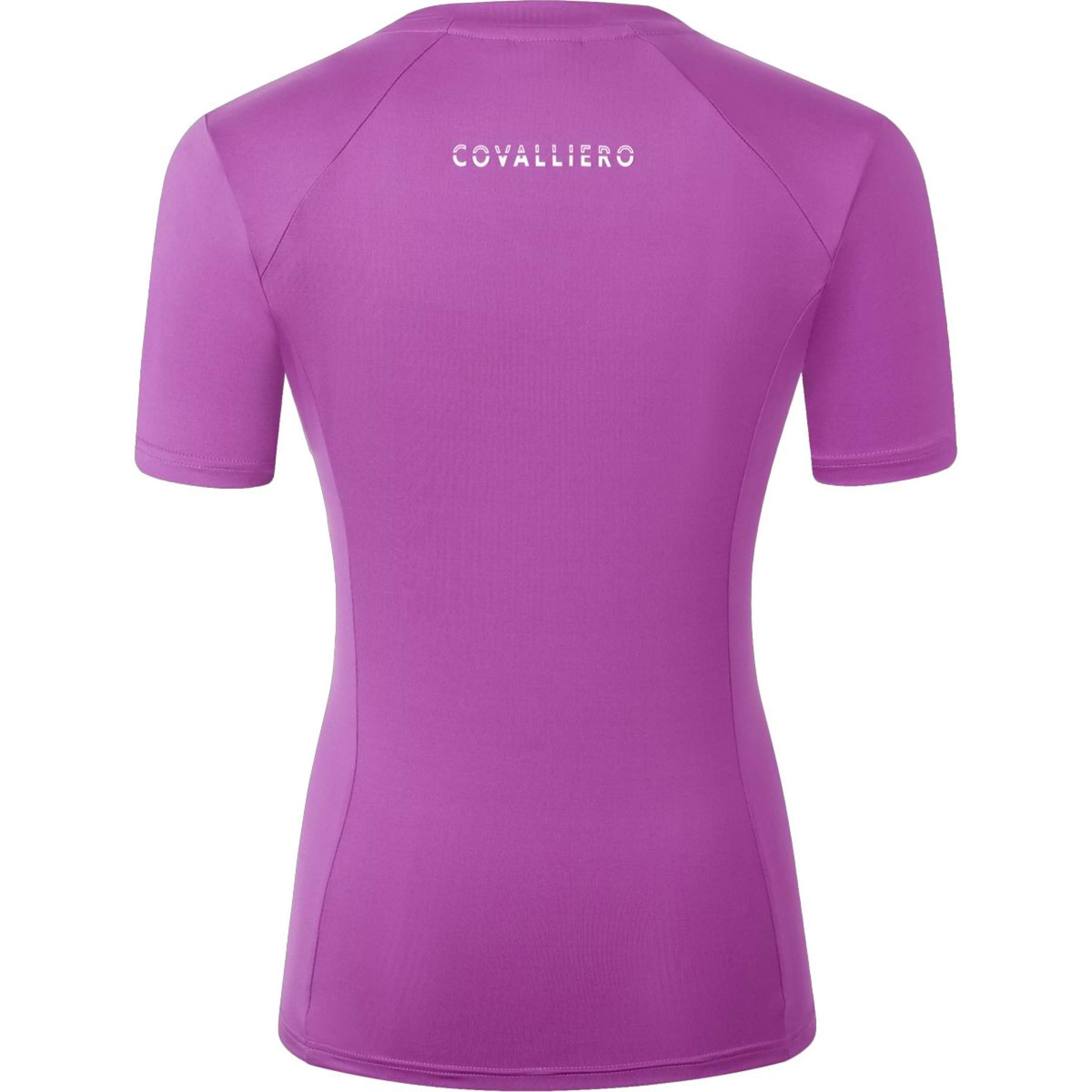 Covalliero T-Shirt SS26 Dames Light Berry Covalliero T-Shirt SS26 Dames Light Berry