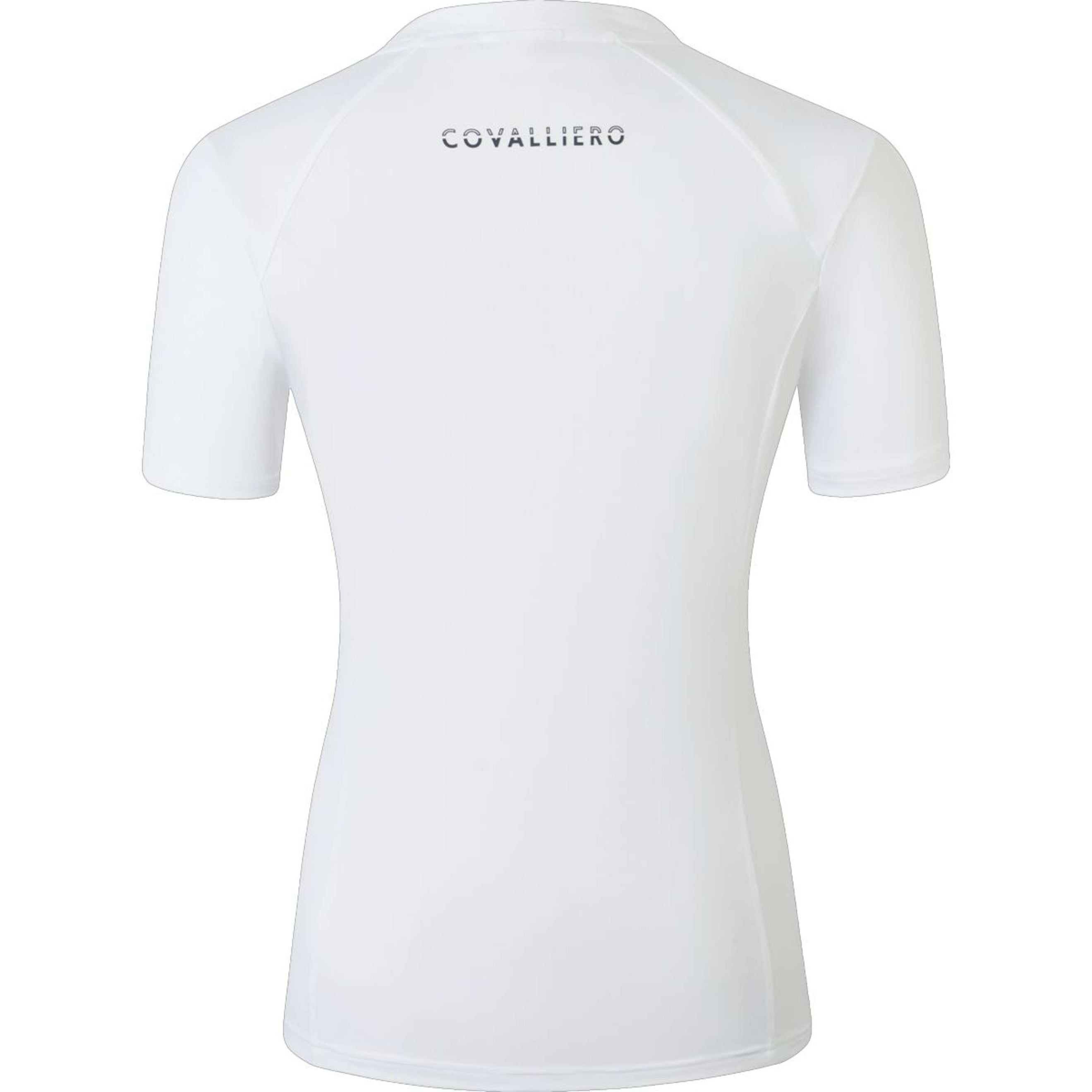 Covalliero T-Shirt SS26 Dames Wit Covalliero T-Shirt SS26 Dames Wit