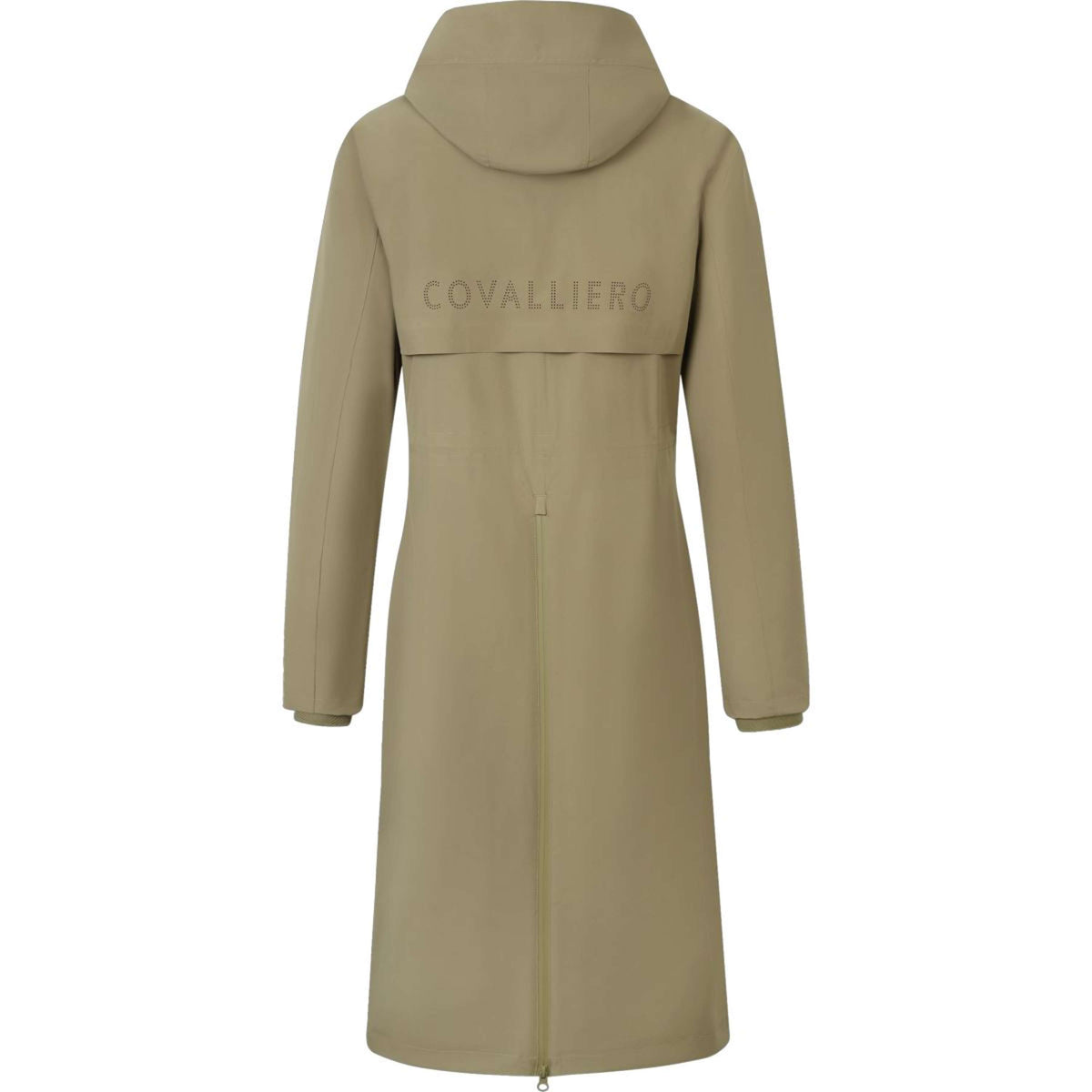 Covalliero Lange Regenjas SS26 Dames Walnoot