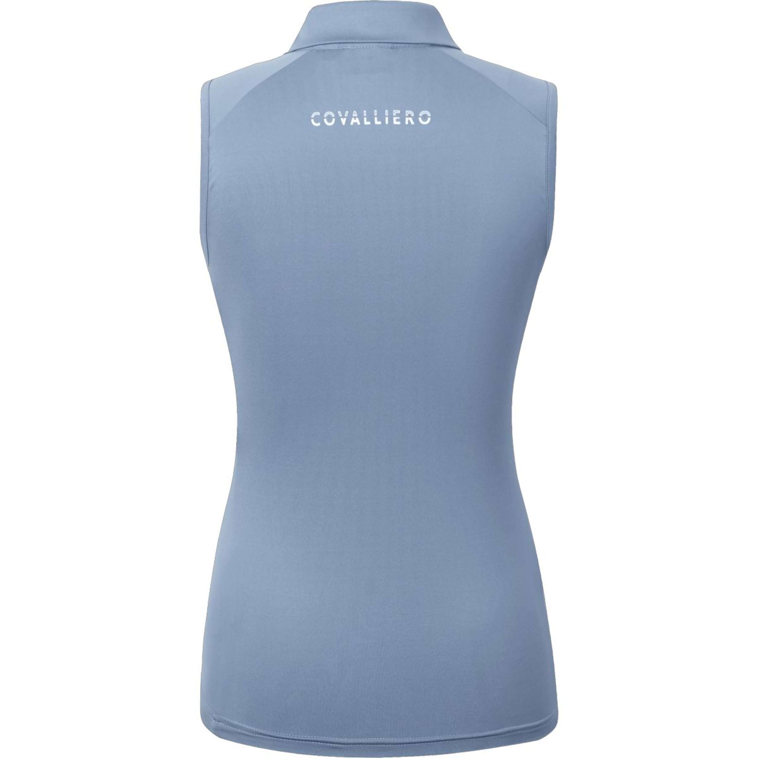 Covalliero Shirt SS26 Dames Smoked Blue Covalliero Shirt SS26 Dames Smoked Blue