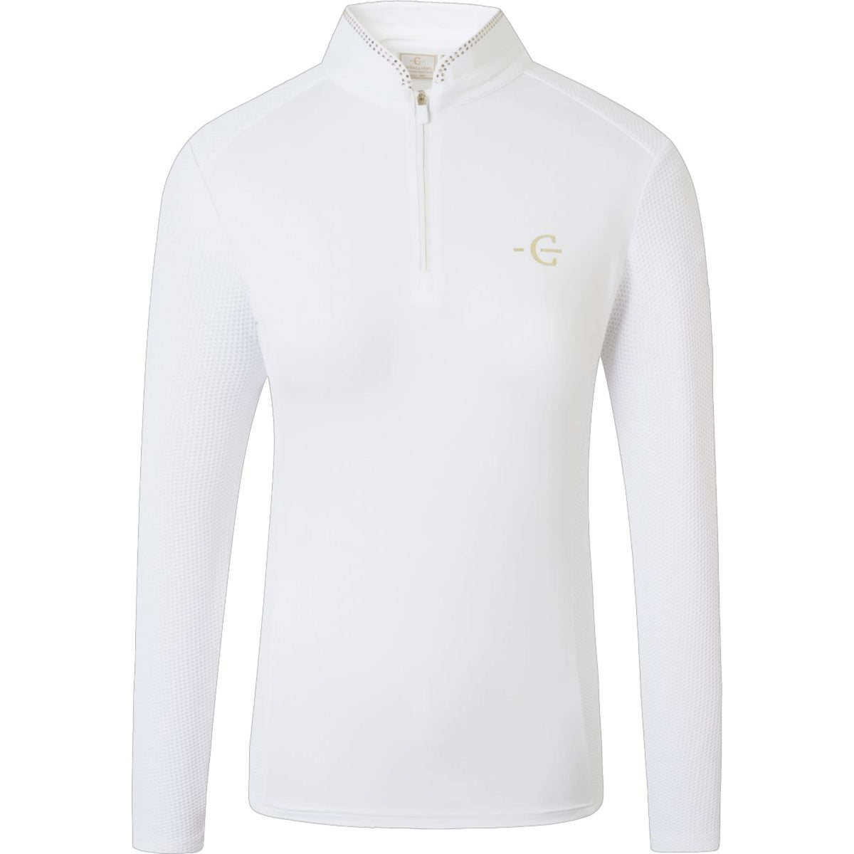 Covalliero Wedstrijdshirt SS26 Dames Lange Mouwen Wit