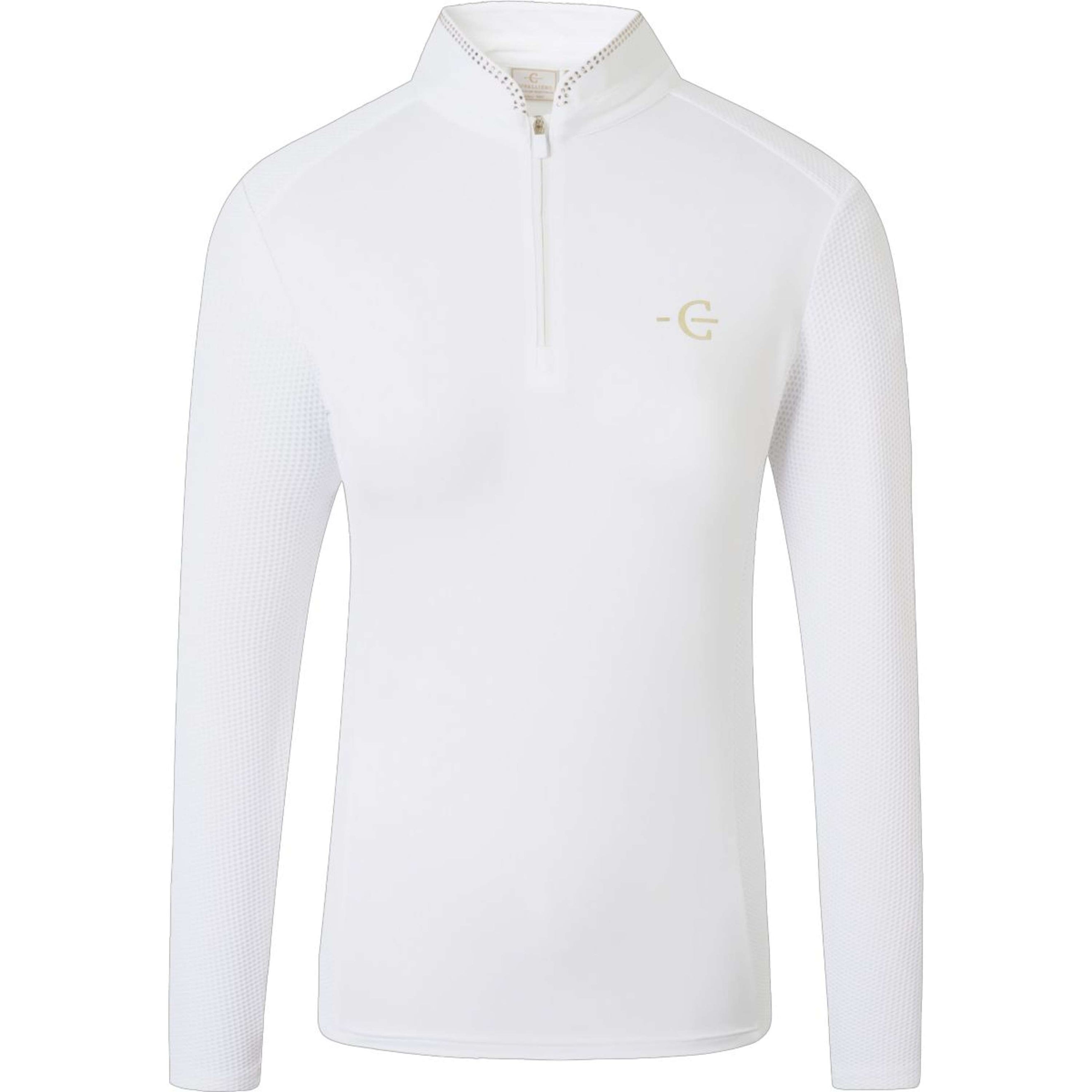 Covalliero Wedstrijdshirt SS26 Dames Lange Mouwen Wit