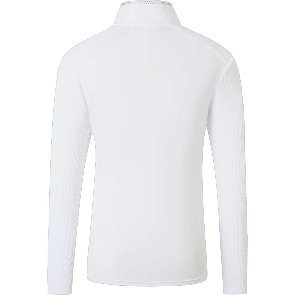 Covalliero Wedstrijdshirt SS26 Dames Lange Mouwen Wit