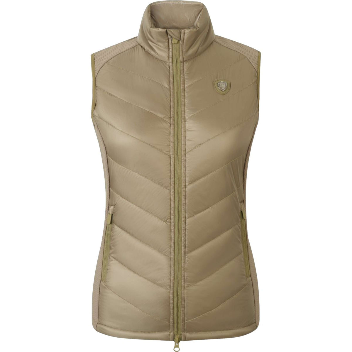 Covalliero Bodywarmer SS26 Dames Walnoot