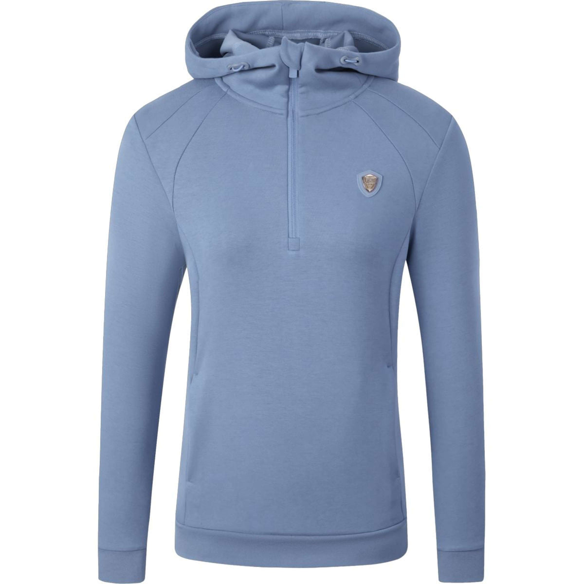 Covalliero Hoodie SS26 Dames Smoked Blue