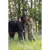 Covalliero Lange Regenjas SS26 Dames Zwart