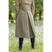 Covalliero Lange Regenjas SS26 Dames Walnoot