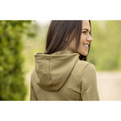 Covalliero Hoodie SS26 Dames Walnoot