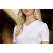 Covalliero T-Shirt SS26 Dames Wit