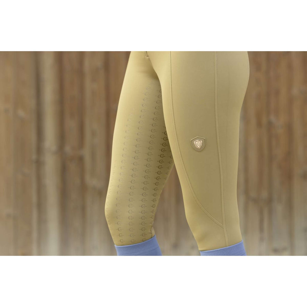 Covalliero Rijbroek SS26 Dames Full Grip Walnoot