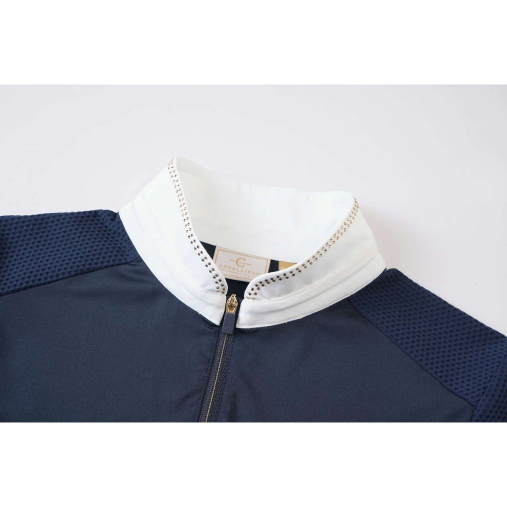 Covalliero Wedstrijdshirt SS26 Dames Lange Mouwen Donker Navy