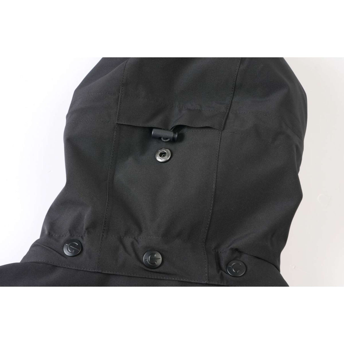 Covalliero Lange Regenjas SS26 Dames Zwart