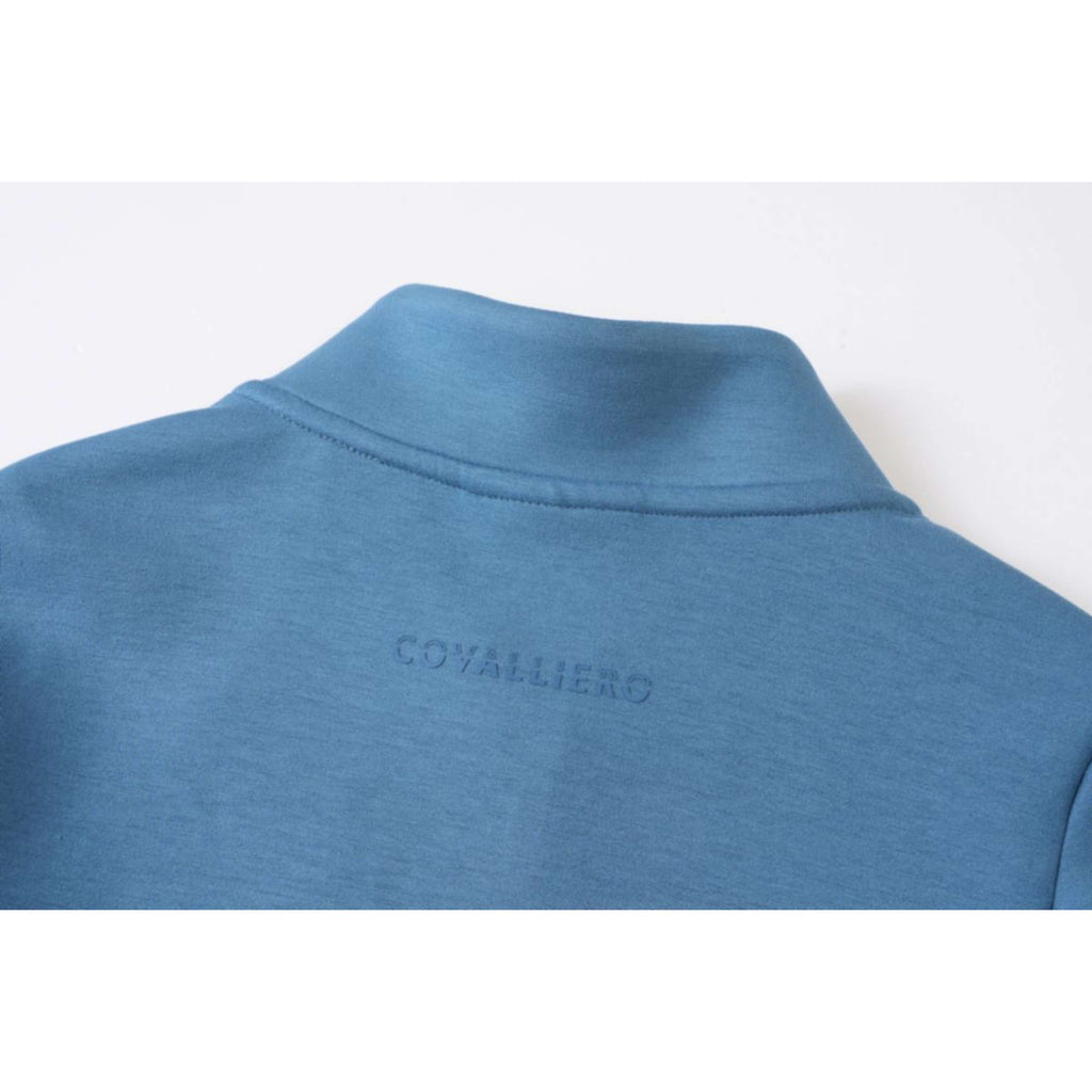 Covalliero Fleecevest SS26 Kinderen Smoked Blue
