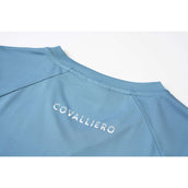 Covalliero T-Shirt SS26 Dames Smoked Blue