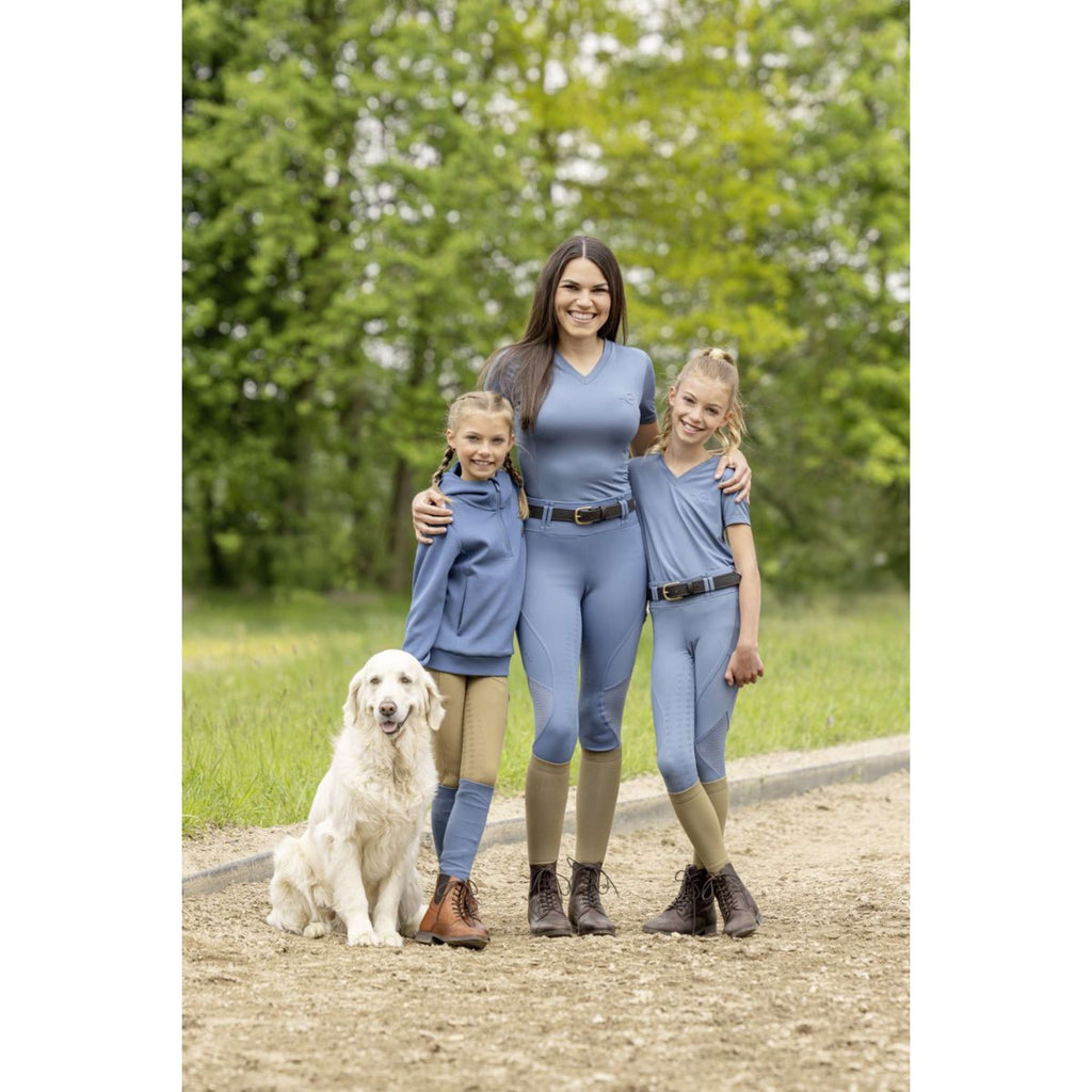 Covalliero Hoodie SS26 Kinderen Smoked Blue